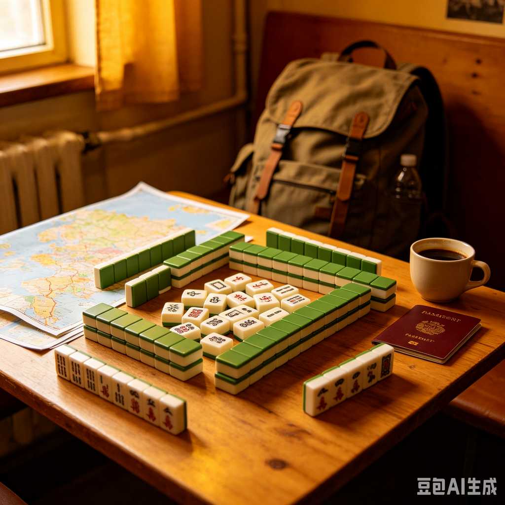crystal mini mahjong travel set